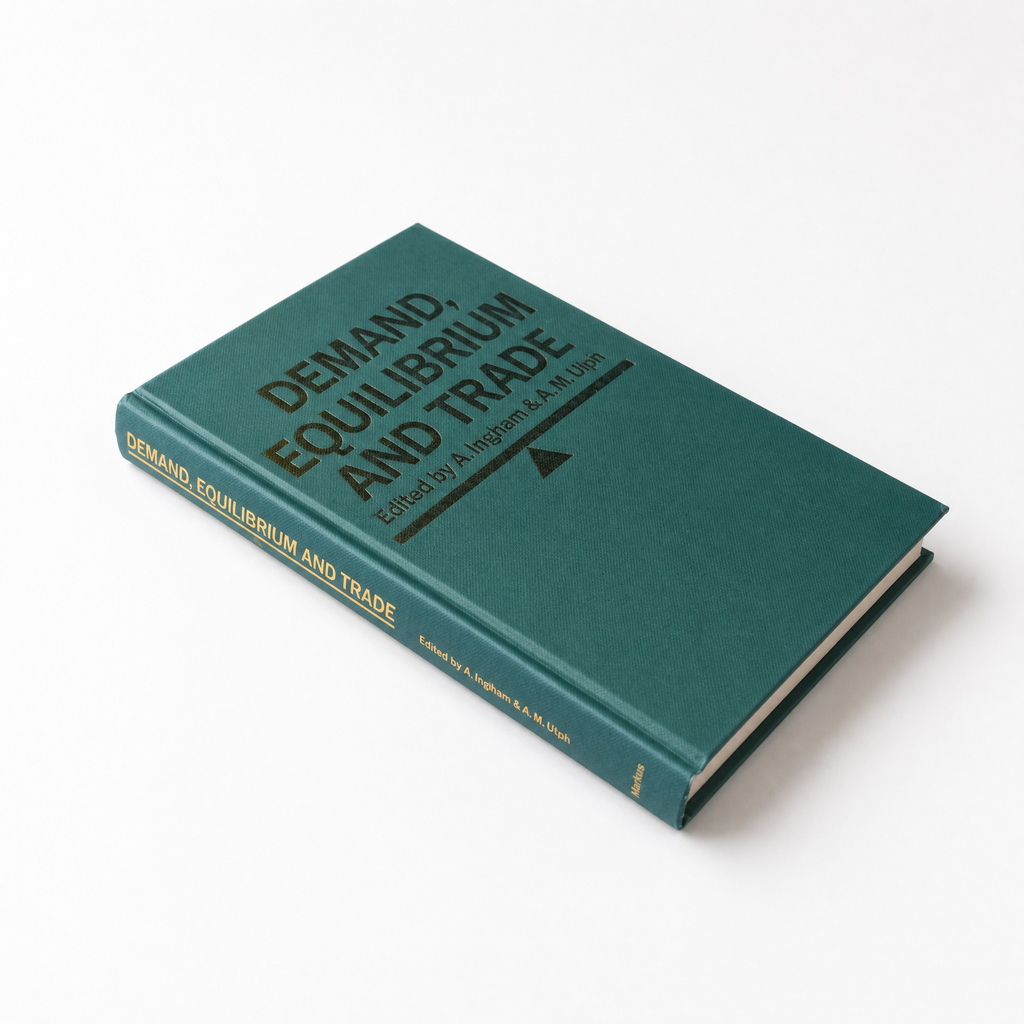 Antique Cover Sketchbook | Demand Equilibrium and Trade