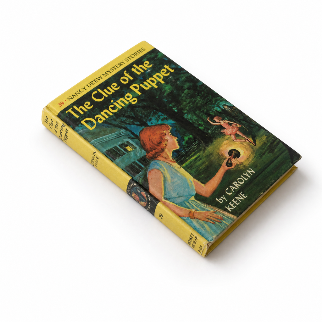 Antique Cover Journal | The Clue of the Dancing Puppet