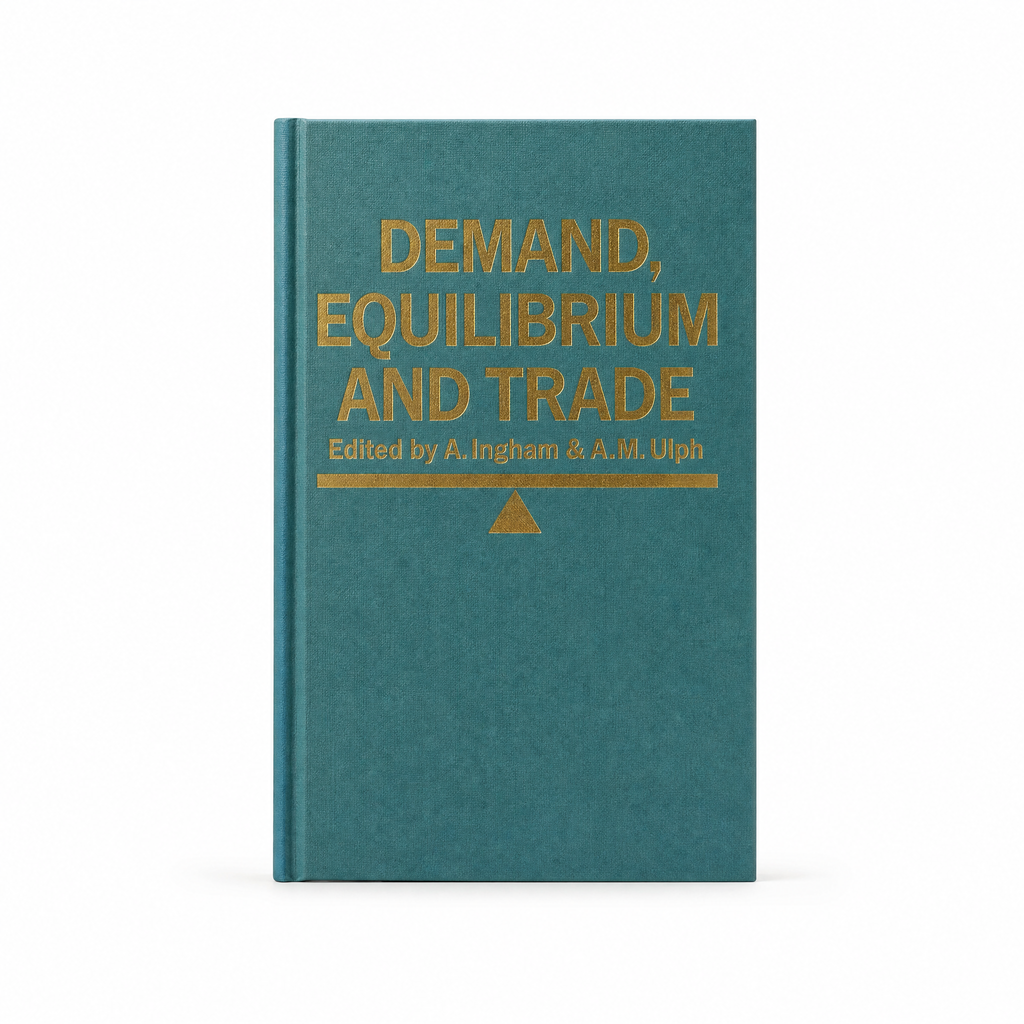 Antique Cover Sketchbook | Demand Equilibrium and Trade