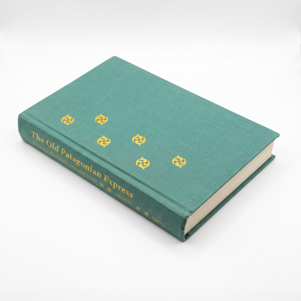 Antique Cover Sketchbook | The Old Patagonia Express
